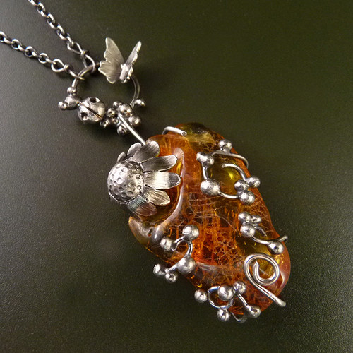 Léčivý heřmánek..druidský amulet