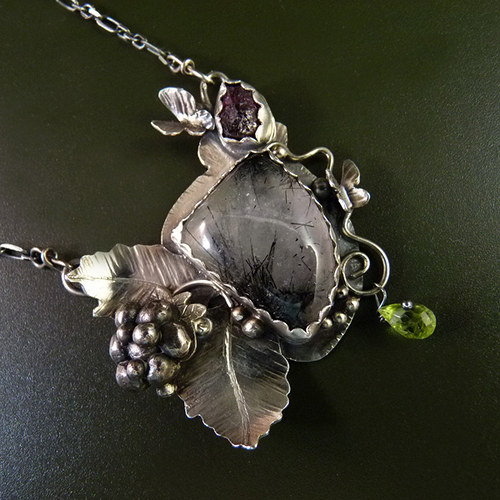 Turmalínové ostružiny..druidský amulet