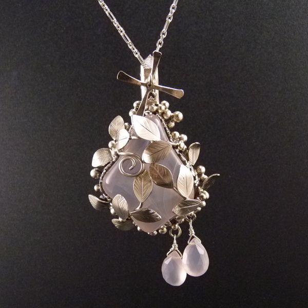 Okvetený větrný mlýn..amulet