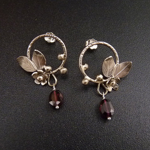 Věnečky Druidky léčitelky..náušnice