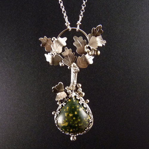 Druidský prastarý dub..amulet