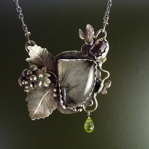 Turmalínové ostružiny..druidský amulet