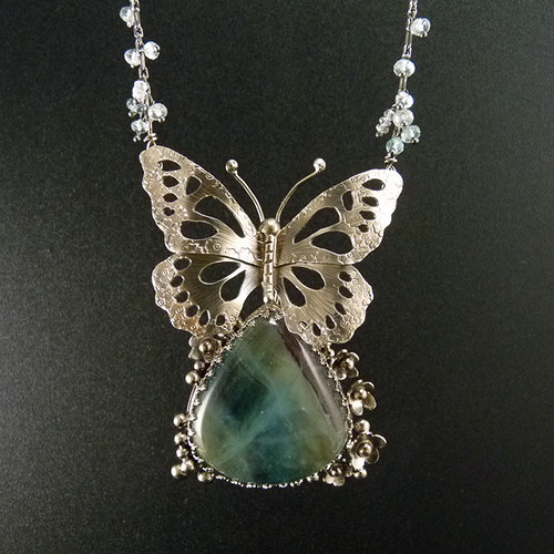 Velký motýlí elfí ..amulet
