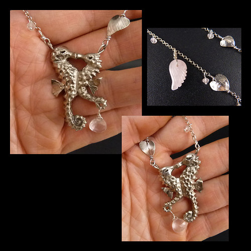 Růžový polibek..amulet
