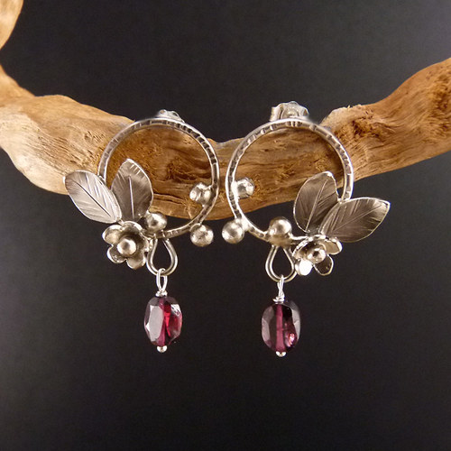 Věnečky Druidky léčitelky..náušnice