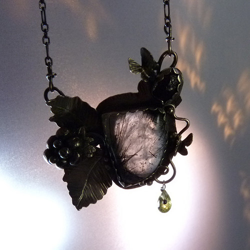 Turmalínové ostružiny..druidský amulet