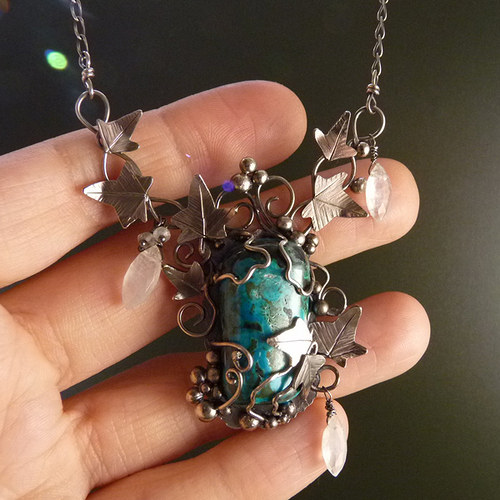 Břečťan Cernunna..druidský amulet