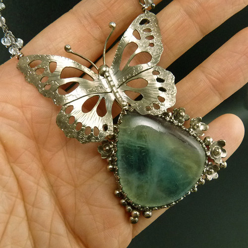 Velký motýlí elfí ..amulet