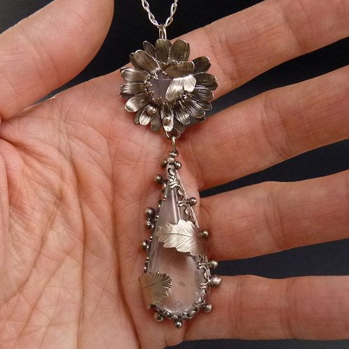 Křišťálová kopretina..amulet