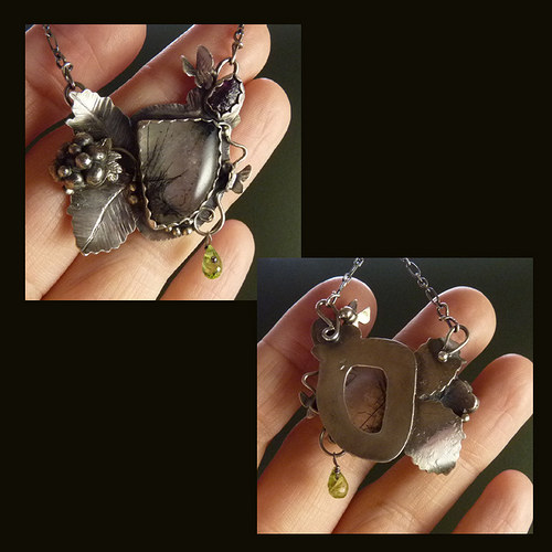 Turmalínové ostružiny..druidský amulet