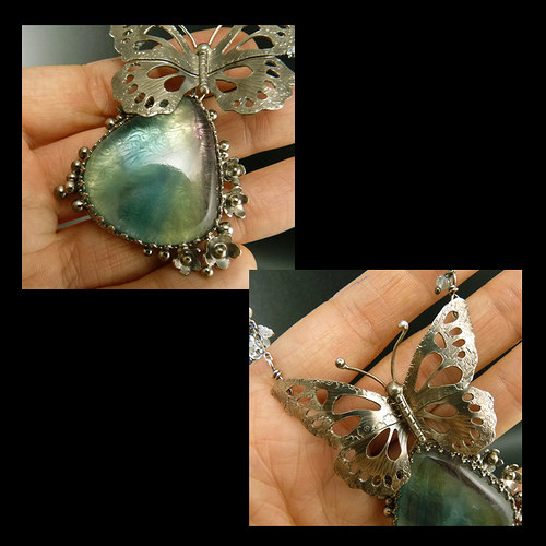 Velký motýlí elfí ..amulet