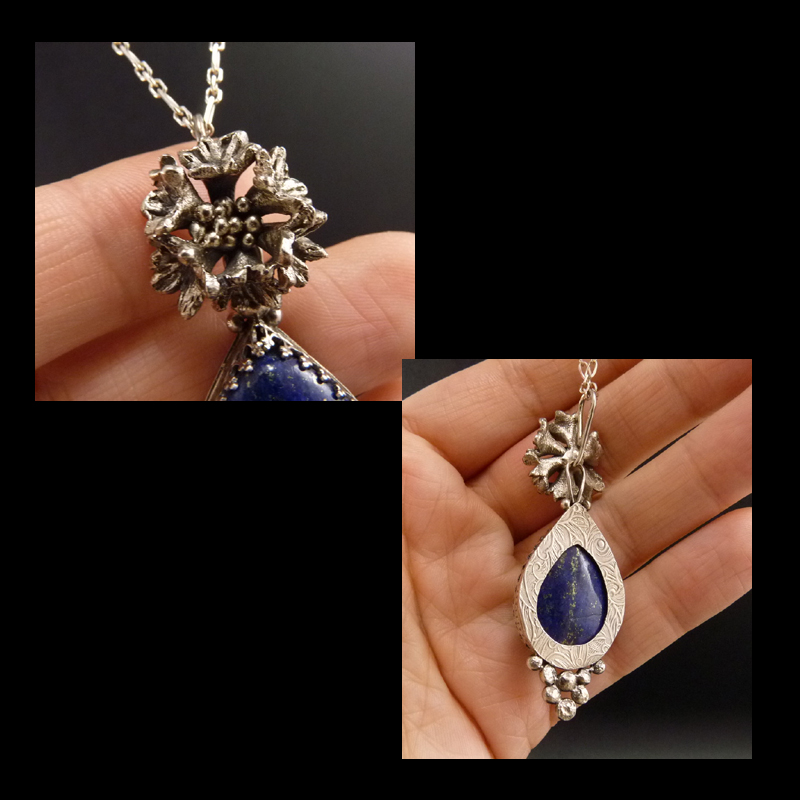 Chrpy z Paříže..amulet