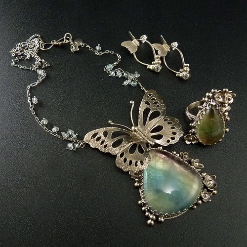 Velký motýlí elfí ..amulet