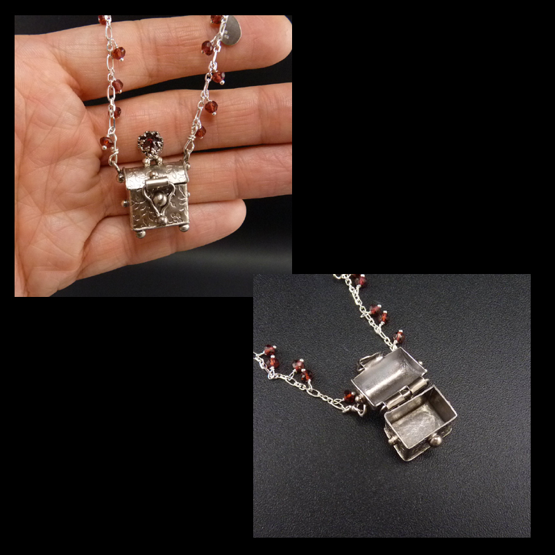 Truhlička na Upelkuchen..amulet