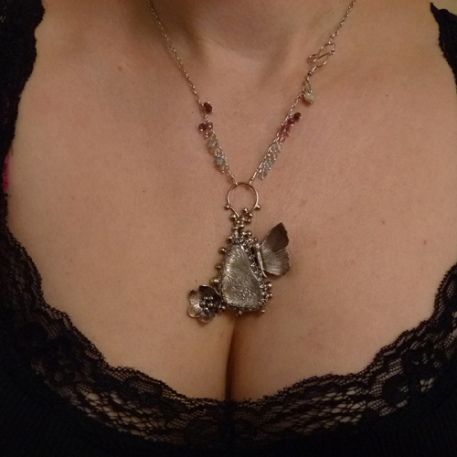 Absolem motýlem..amulet