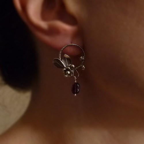 Věnečky Druidky léčitelky..náušnice