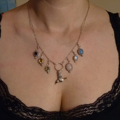 Duhový kolibřík..amulet