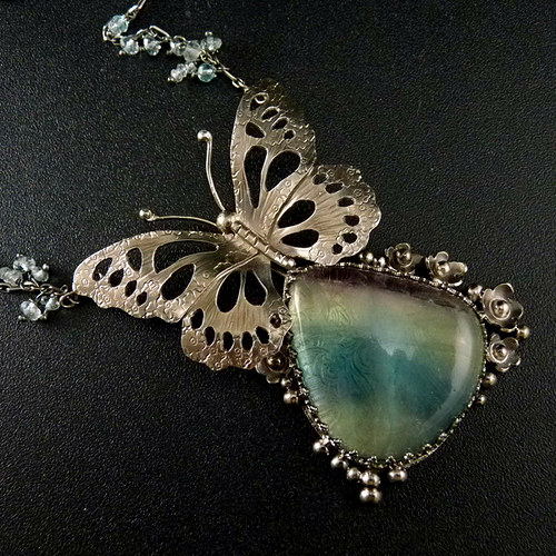 Velký motýlí elfí ..amulet