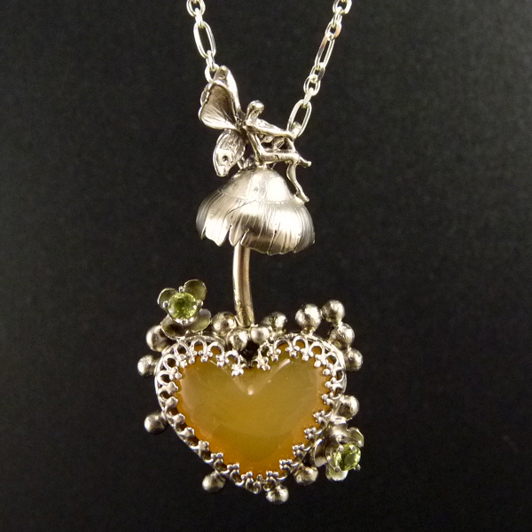 Vílí houbičky..amulet