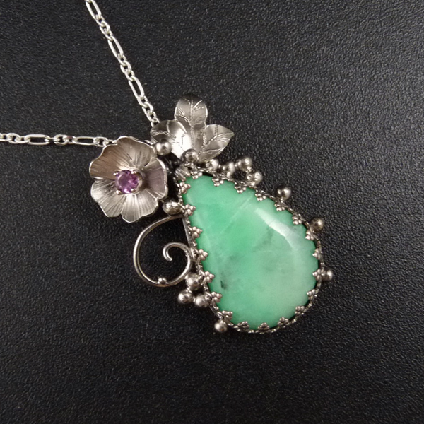 Moje růžová zahrada..amulet