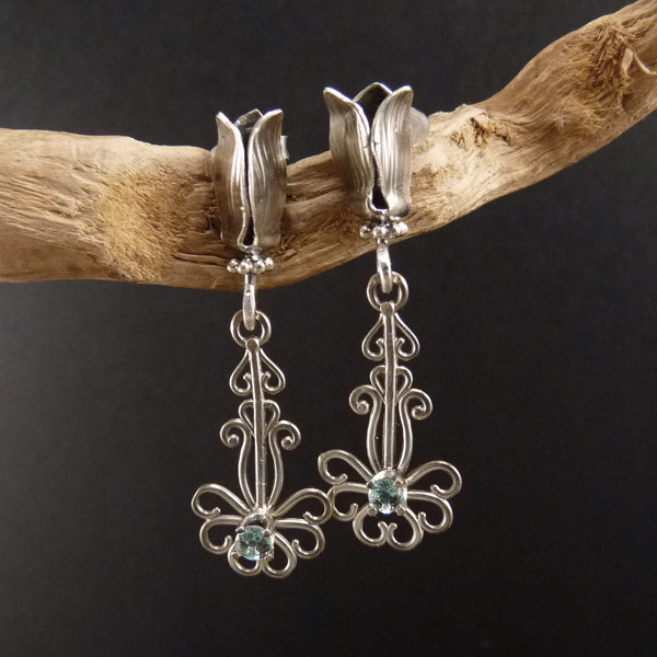 Vílí šafrány..náušničky