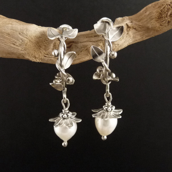 Luční okvetené..náušnice