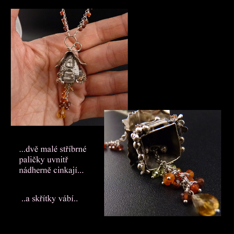 Vábnička na skřítky..sluneční amulet