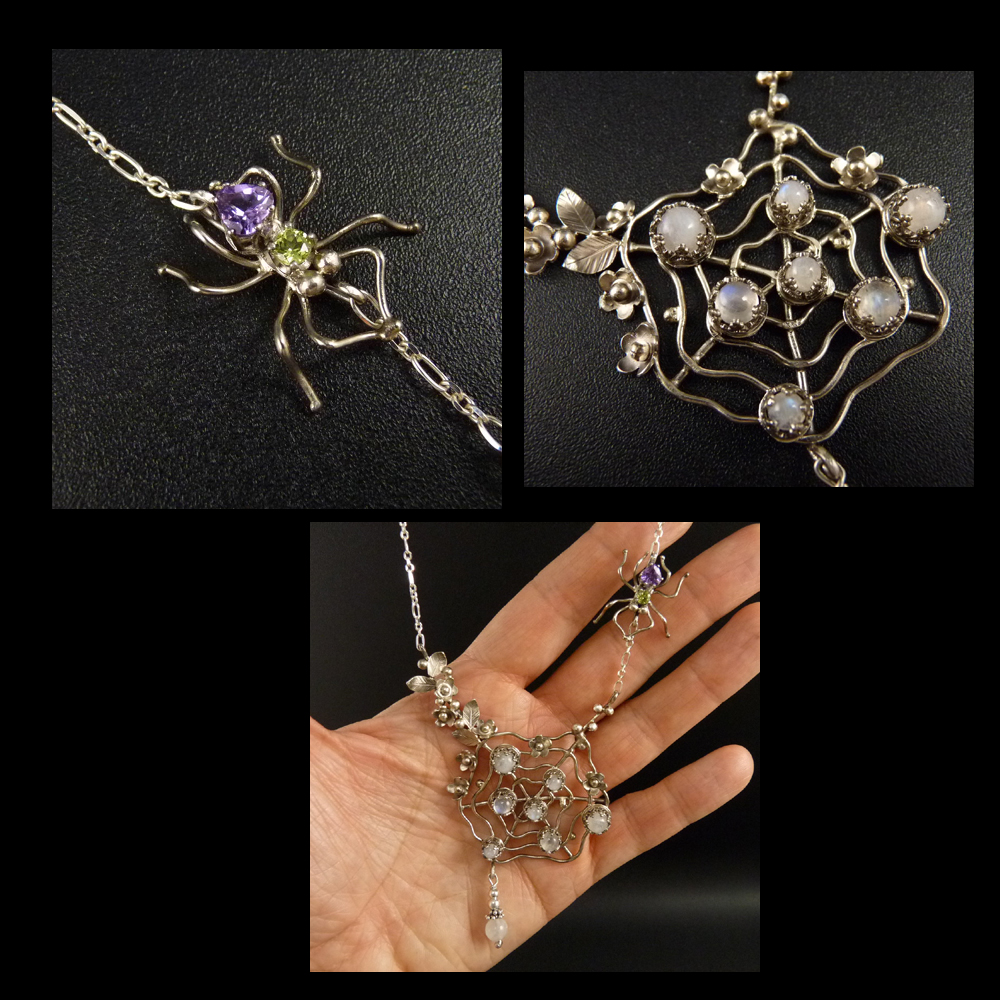 Okvetená pavučina..amulet