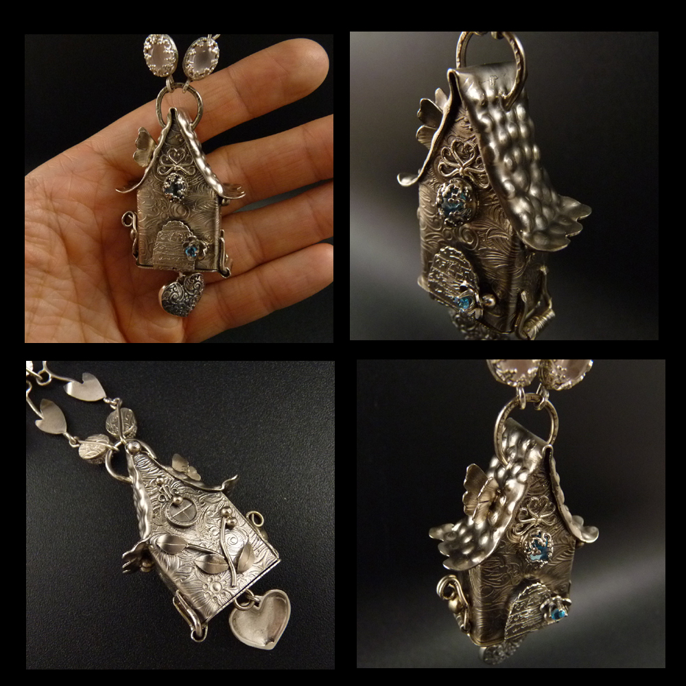 Zvoníčkový domeček..výjimečný amulet