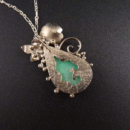 Moje růžová zahrada..amulet