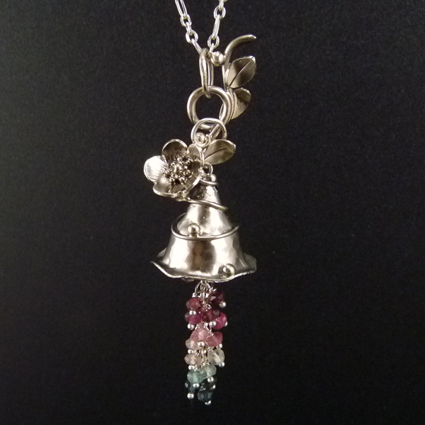 Pomněnkový zvoneček..amulet