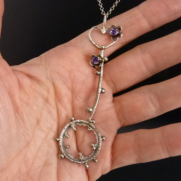 Levandulové bublifukátko..amulet