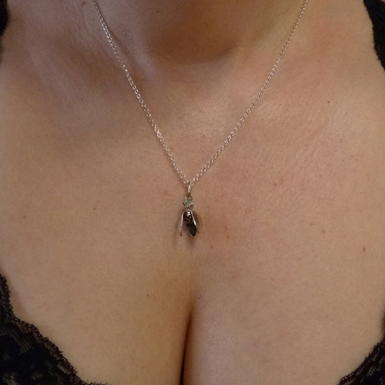 Opálová sněženka..amulet
