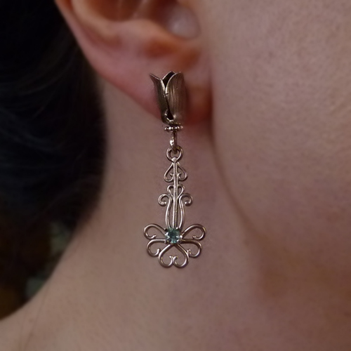 Vílí šafrány..náušničky