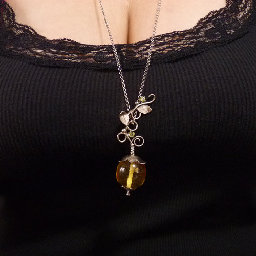 Zahradní lampionek..amulet