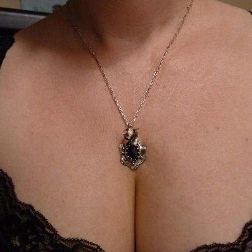 Ametystový iris..amulet