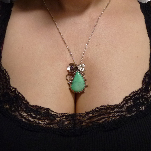 Moje růžová zahrada..amulet