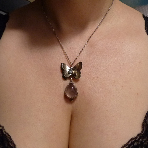 Nebesky motýlí..amulet